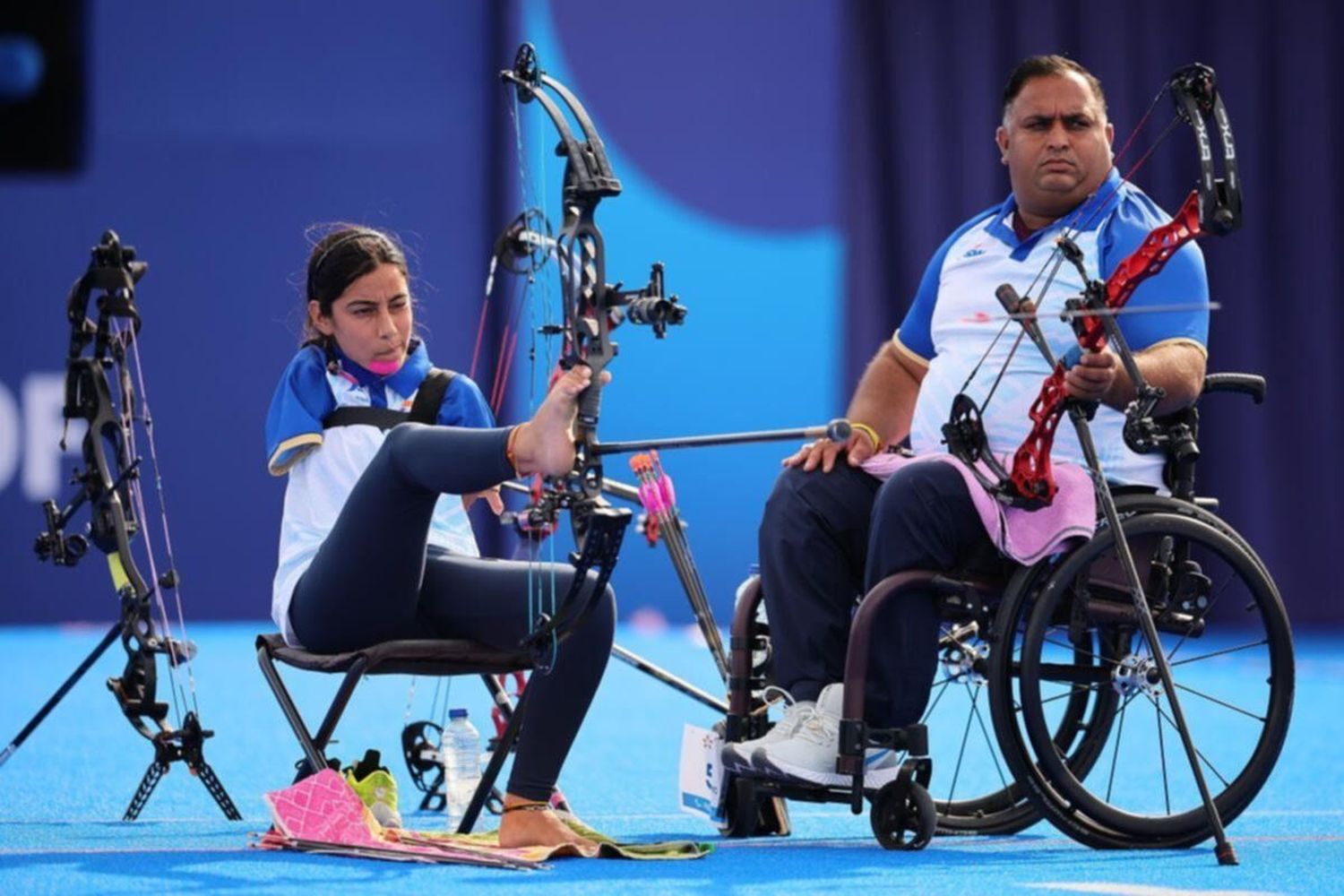 Sheetal Devi, la arquera sin brazos que ejecutó un tiro perfecto en los Juegos Paralímpicos