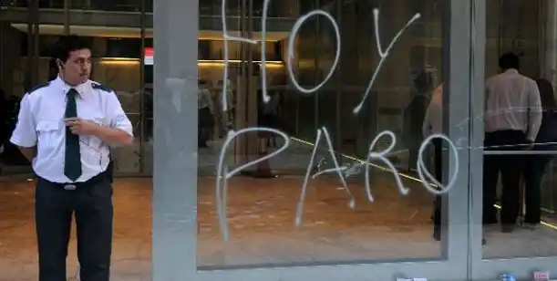 Sin bancos en todo el país por paro de 48 horas