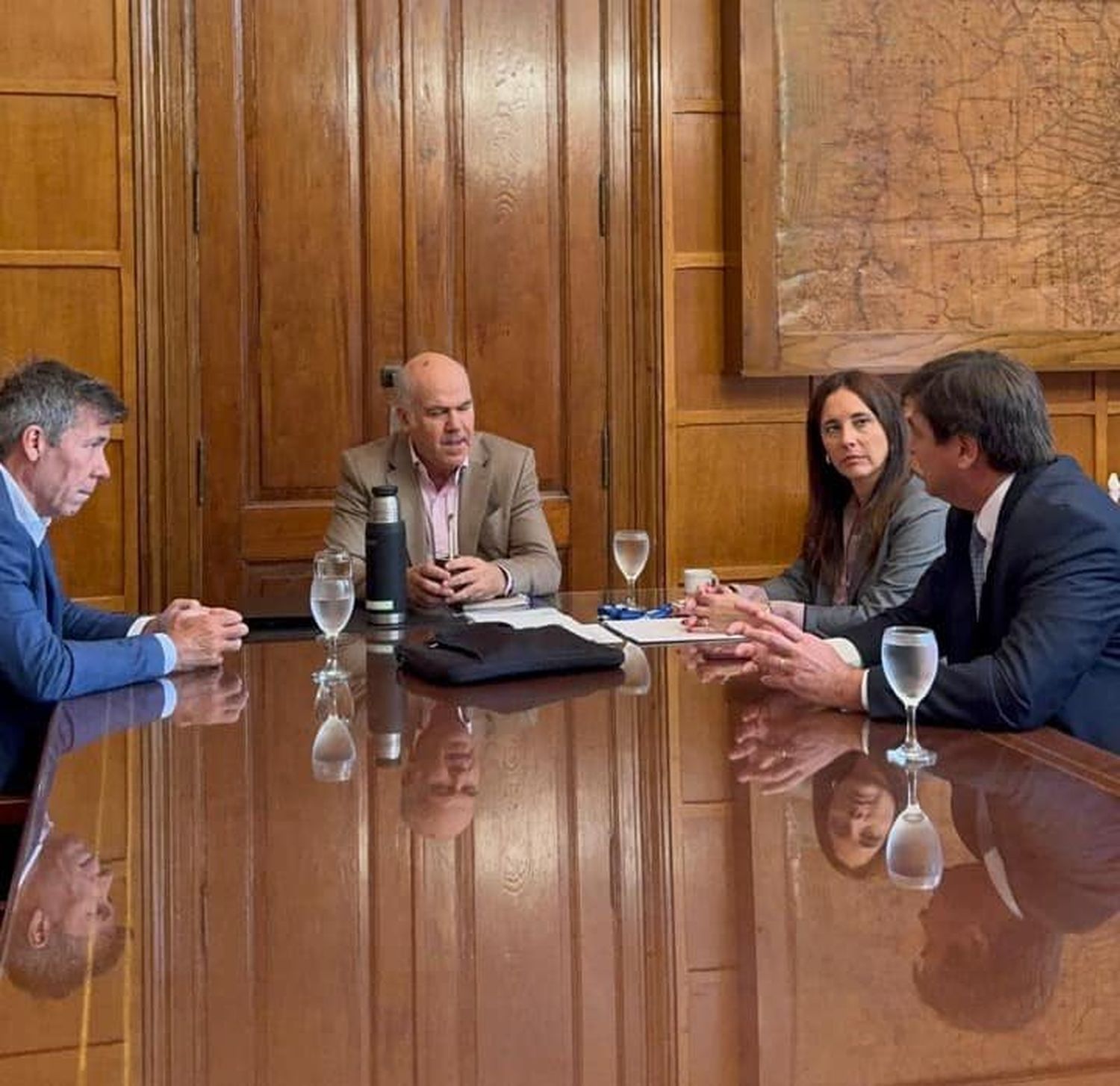 Morchio se reunió con el Secretario de Agricultura, Ganadería y Pesca