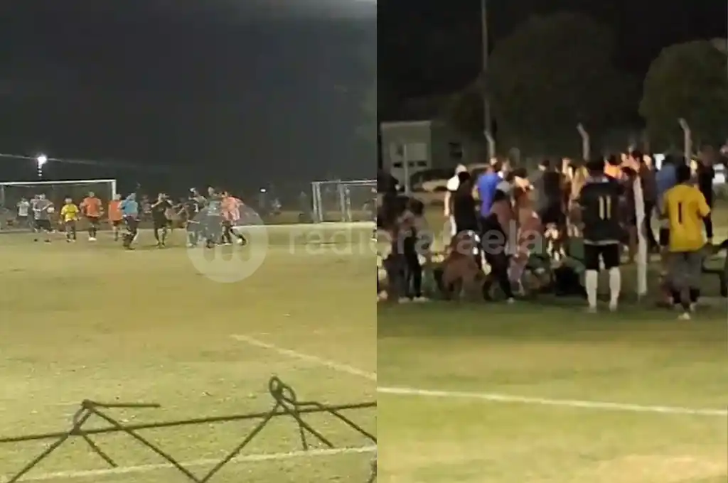 Escándalo en un torneo de fútbol en Humberto Primo: terminó con golpes y amenazas