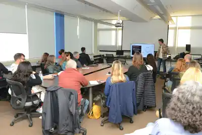 Capacitaciones previas realizadas en la Escuela Municipal de Talentos.