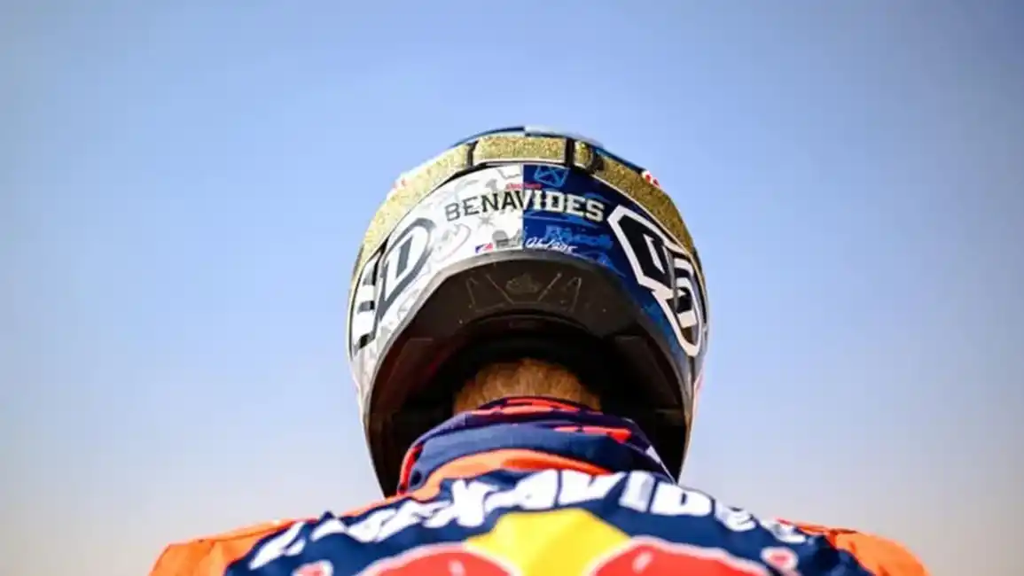 Luciano Benavídes estuvo muy cerca de adjudicarse una nueva etapa del Dakar 2025.