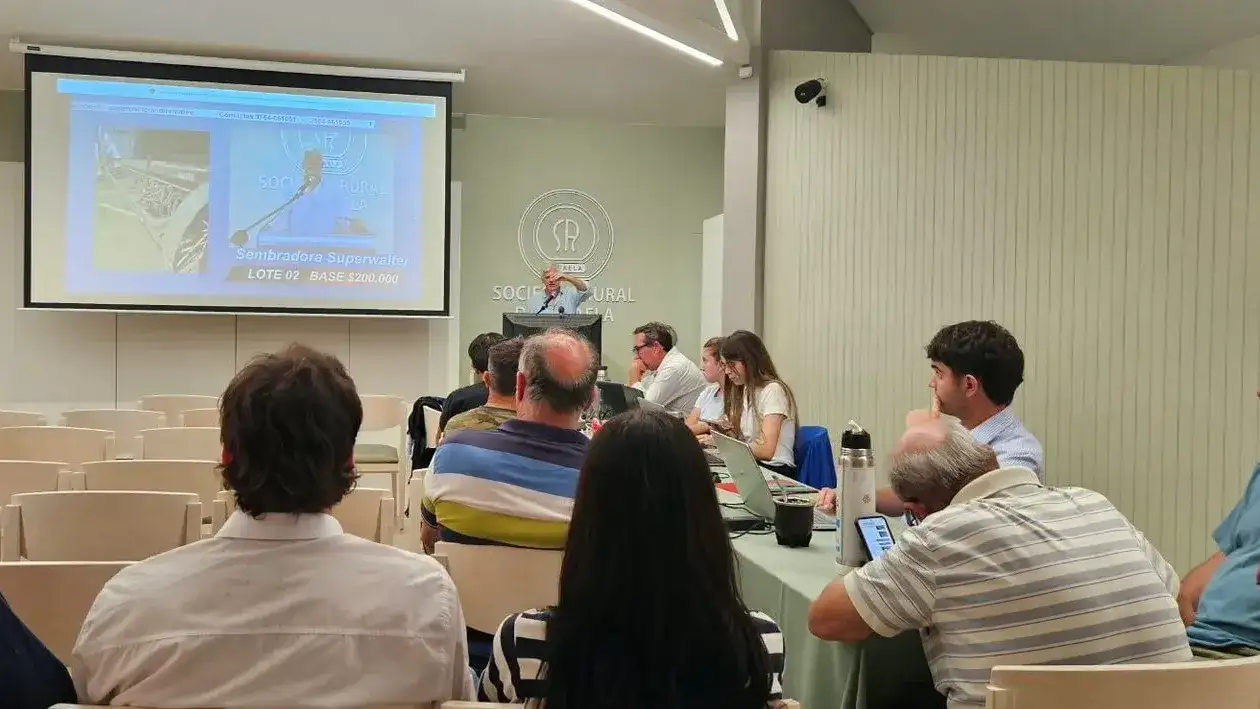 La Sociedad Rural de Rafaela realizó con éxito el tercer Remate Virtual de Implementos Agrícolas - 2