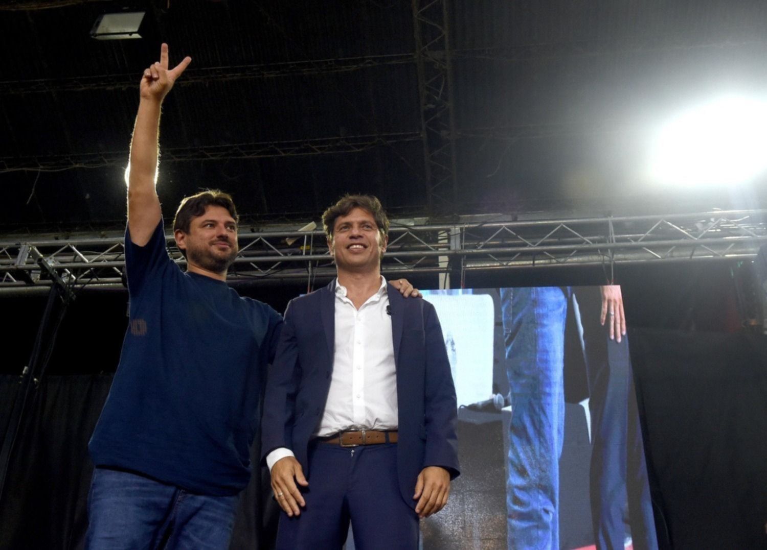 La Plata: Junto a Kicillof, Grabois calificó a Alberto Fernández de "mediocre, tibio y cobarde"