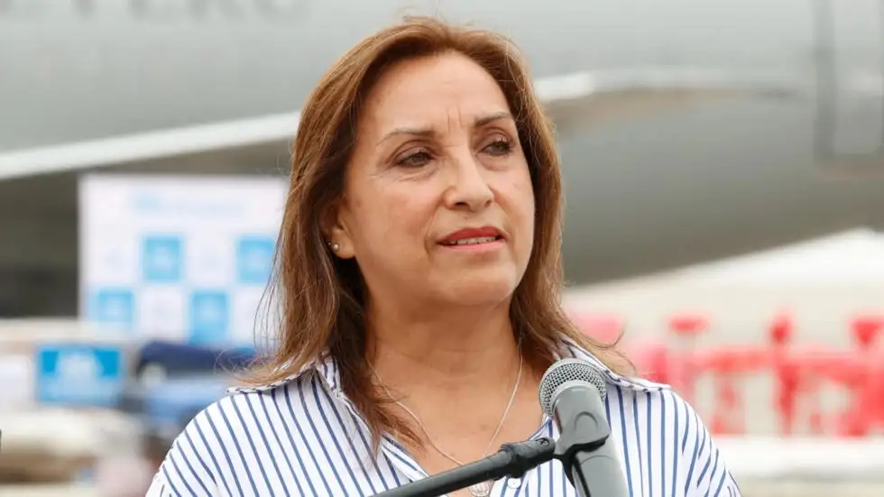 Dina Boluarte.