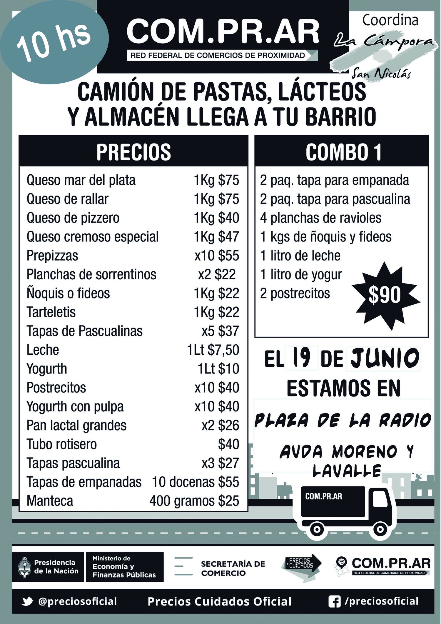 San Nicolás: Pastas, lácteos y productos de limpieza para todos