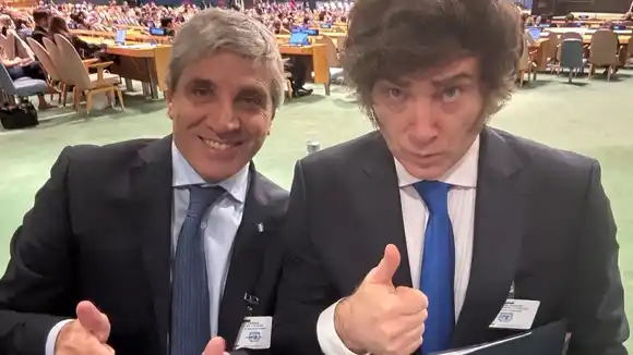 Milei elogió a Caputo por el acuerdo con Estados Unidos: "Lejos, el mejor ministro de economía de la historia"