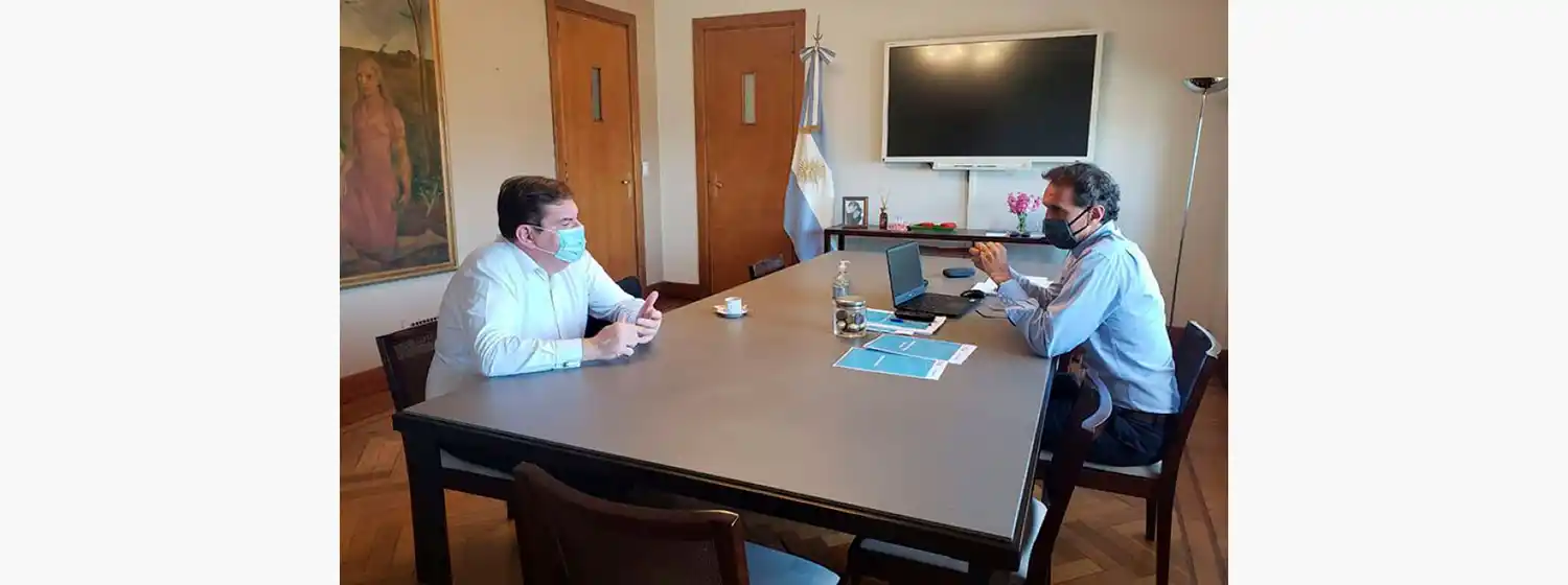 Obra pública: tras la reunión con Katopodis, Montenegro presentó convenio por $ 264 millones en el HCD