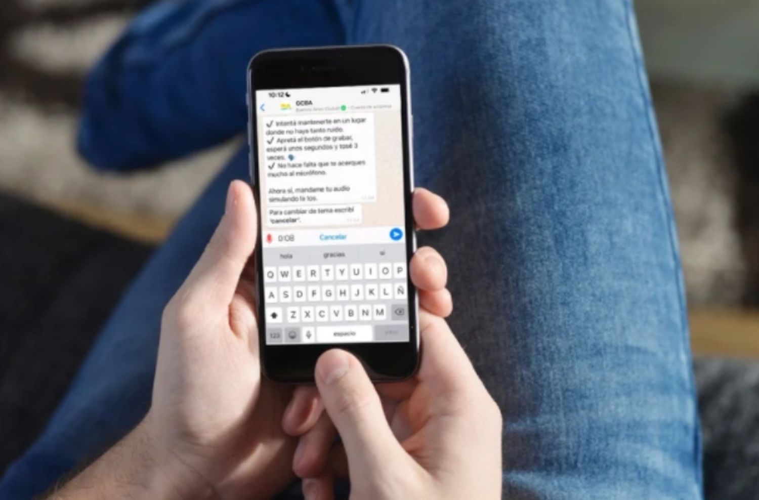 La Ciudad detectará casos sospechosos de COVID-19 con audios de tos enviados por WhatsApp