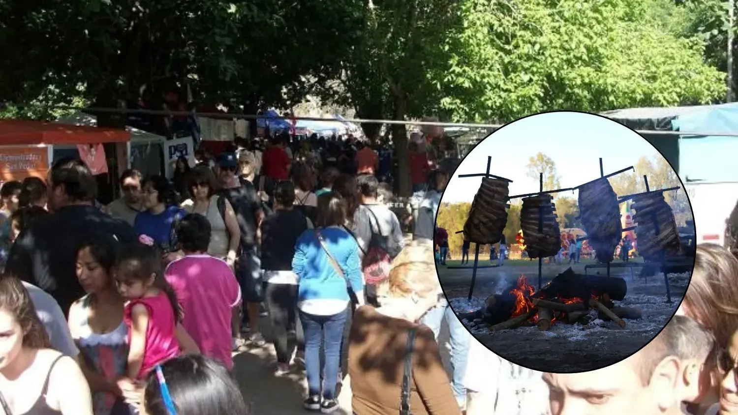La Fiesta de las Colectividades fue reprogramada para noviembre por la situación climática.
