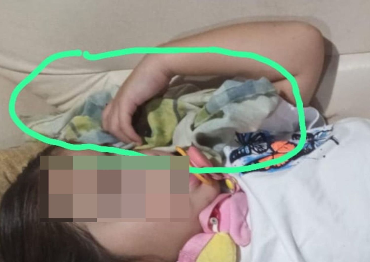 Alay busca su mantita: “Tiene un valor sentimental”