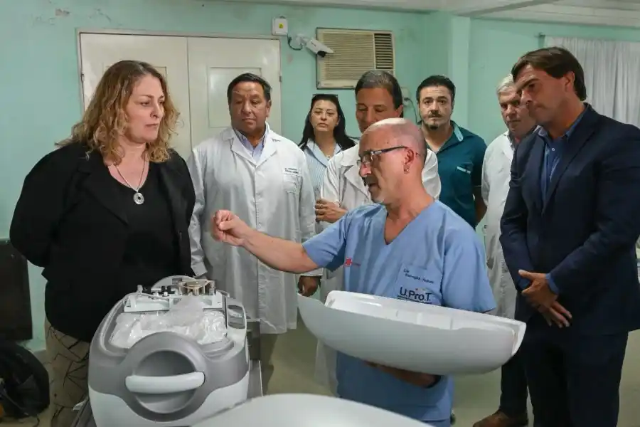  Provincia recibió equipamiento para transplantes