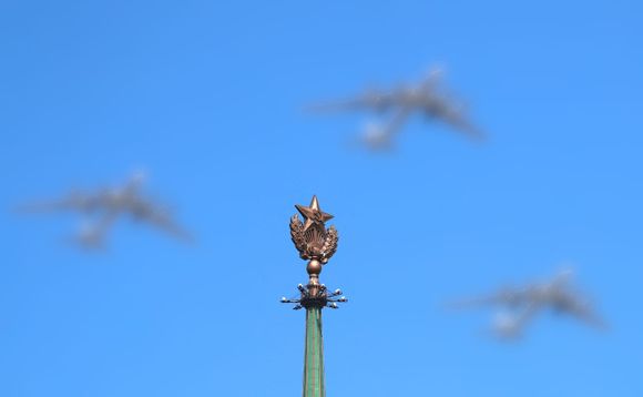 Lackluster Victory Day parade without Russian aviation participation