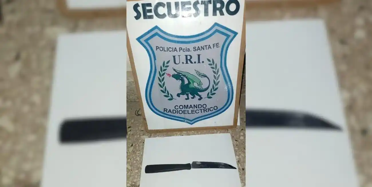 El arma blanca utilizada.