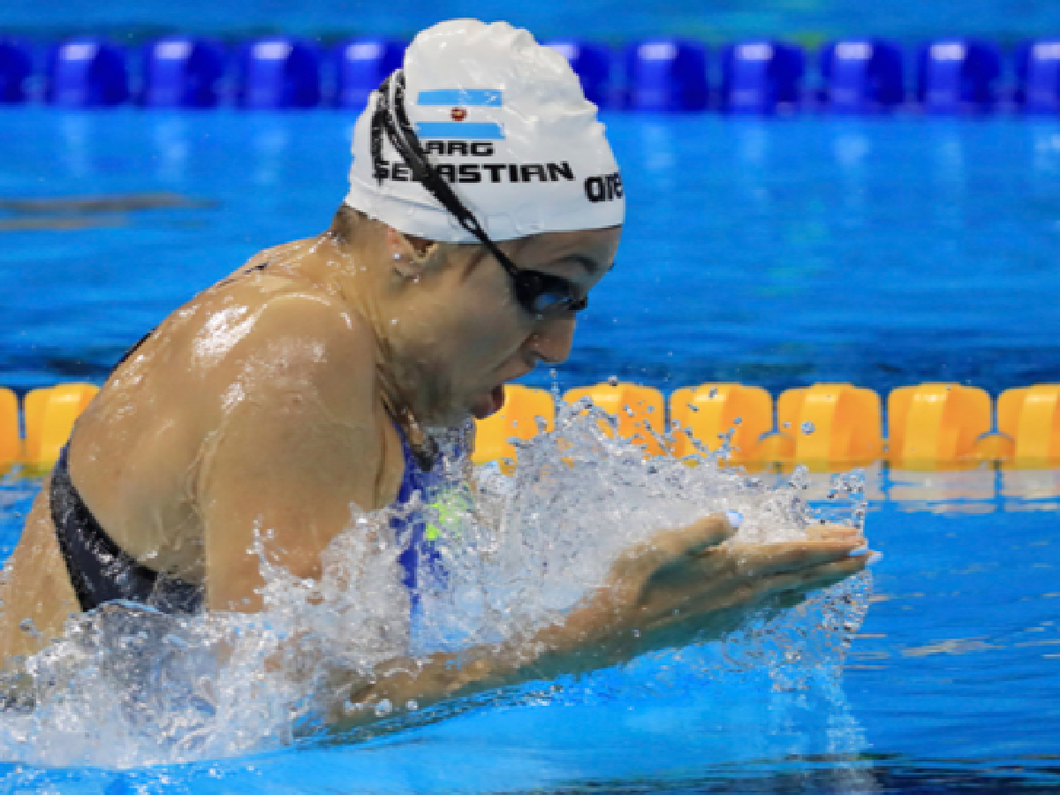Sebastián no alcanza las semifinales en los 100m. pecho de natación