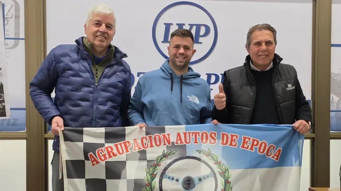 Presentando el evento con nosotros, representaron a la AADETA su tesorero Pablo Arrupe, su presidente Maximiliano D’Annunzio y su secretario, Luis De Benedetto