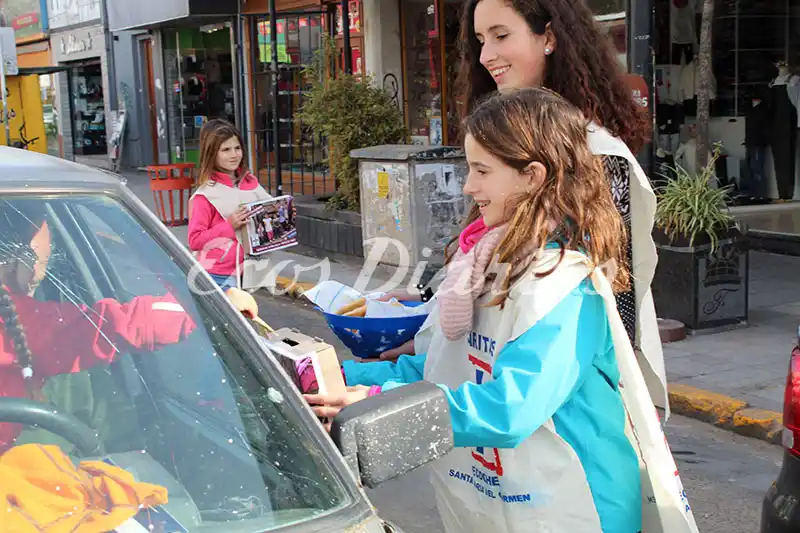Cáritas recaudó más de 40 mil pesos