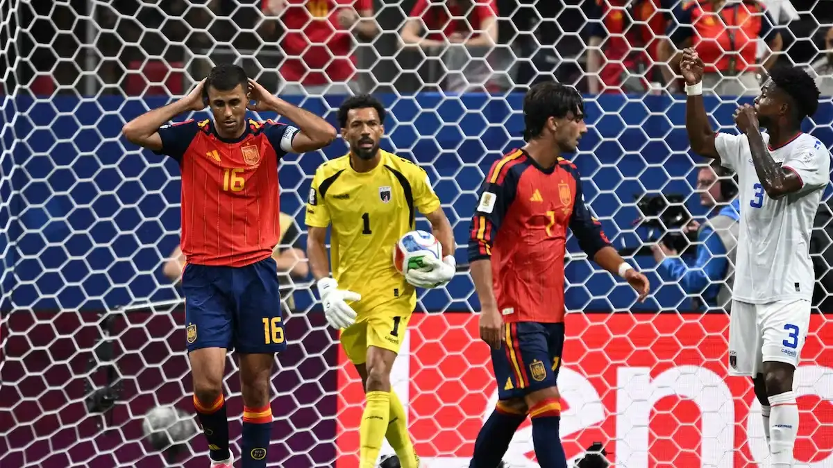 España no pudo contra Cabo Verde y fue el primer empate 0 a 0 de este Mundial (AFP).
