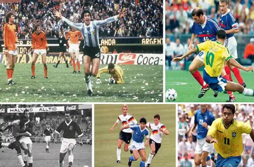 Se viene Francia-Croacia, recordá todas las finales del Mundial