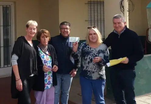 Aporte del Partido Justicialista a la Asociación Vecinal Sur
