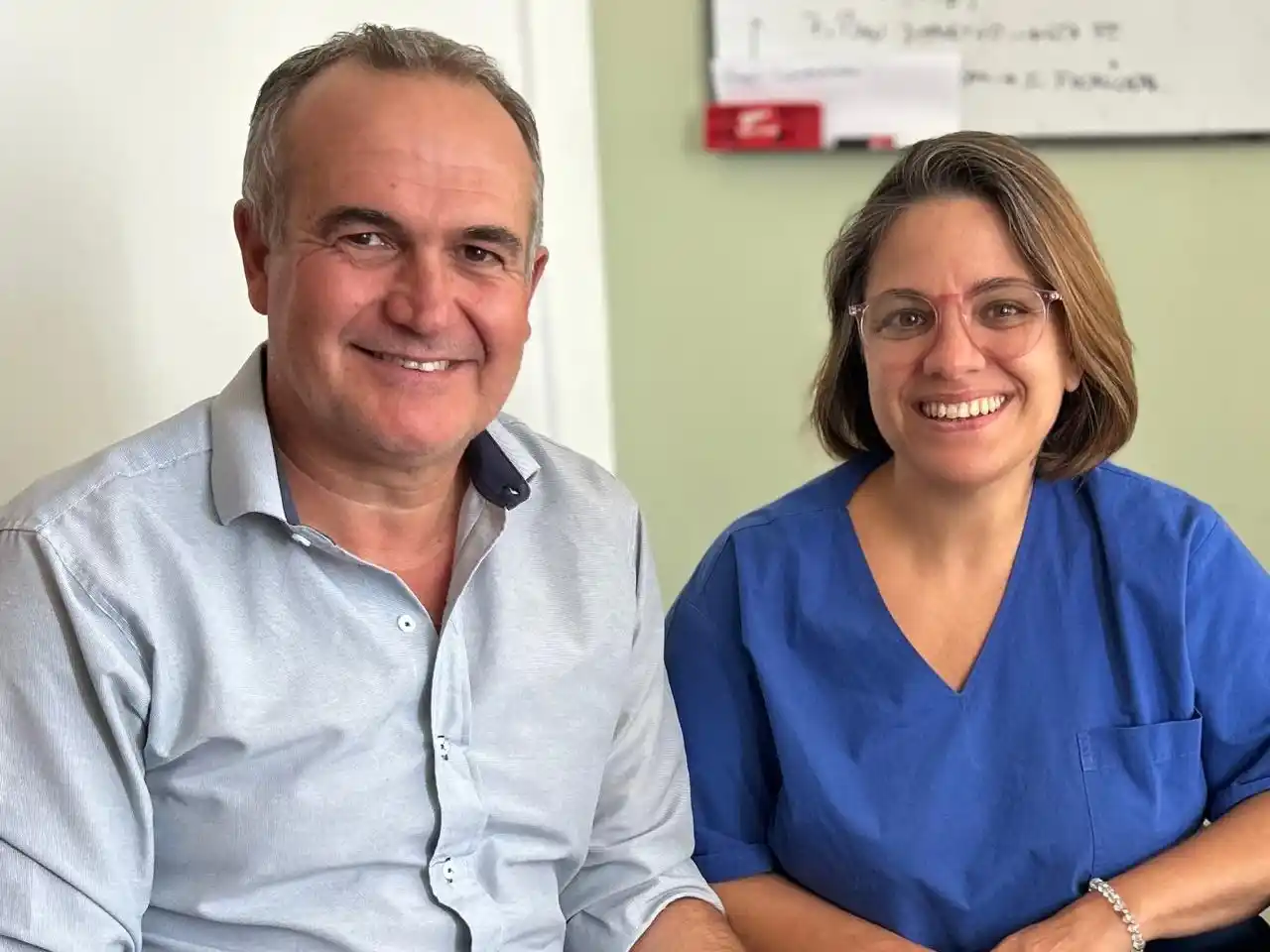 Ceferino Mondino y Patricia Álamo, precandidatos a concejales por el Pro