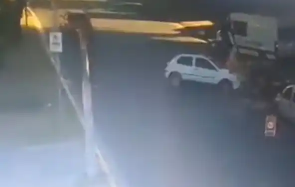 Video impactante: Así atropellaron a un efectivo de la Prefectura durante un operativo de control de tránsito en Quilmes