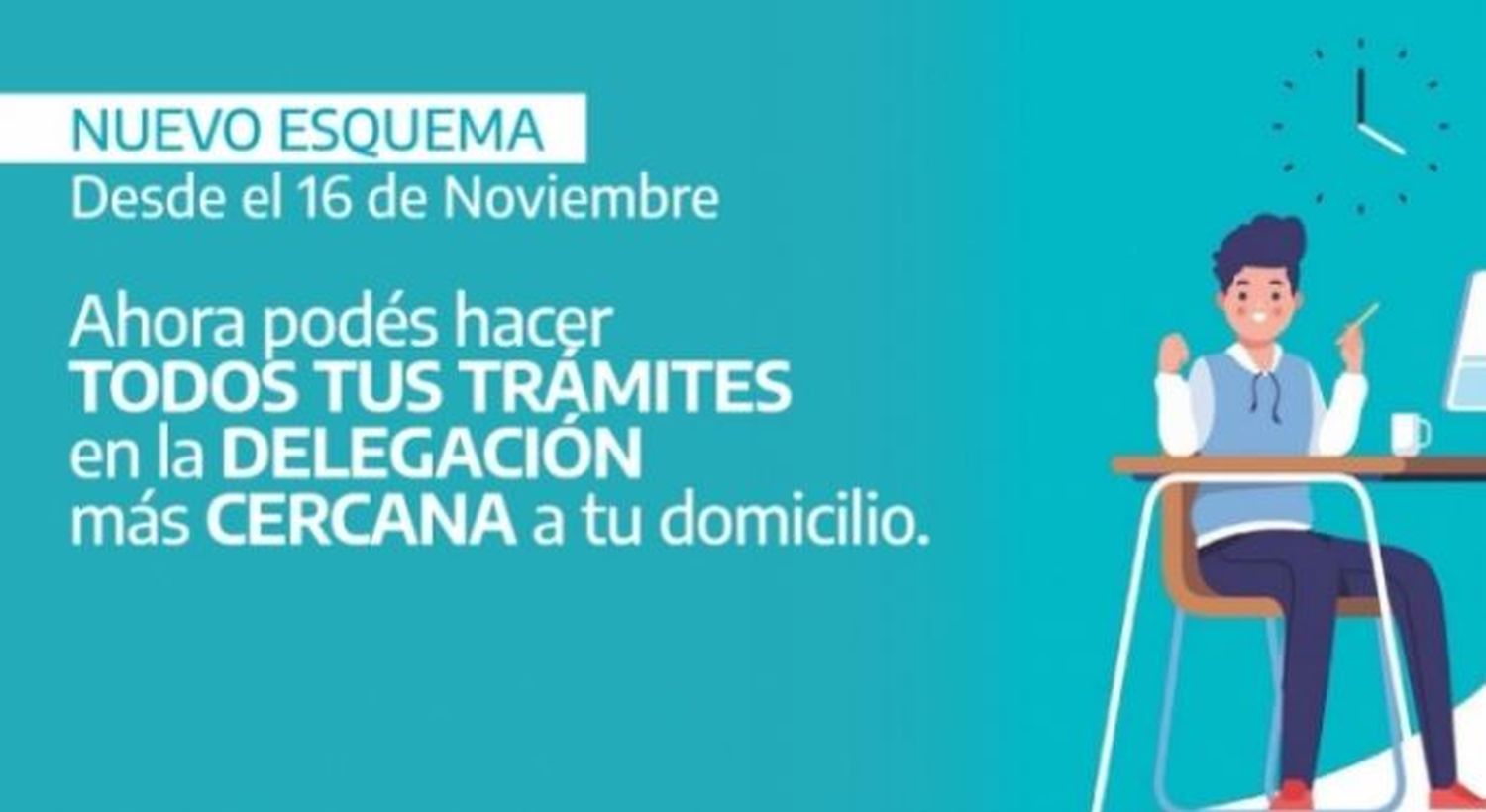 Registro Provincial de las Personas: Desde el 16 de noviembre vuelven a atender todos los trámites con turnos
