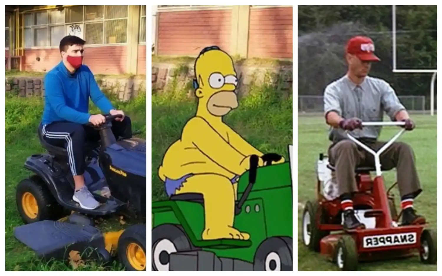 El Intendente de Olavarría cortó el pasto de un predio abandonado tras un reclamo de vecinos y le llovieron los memes 