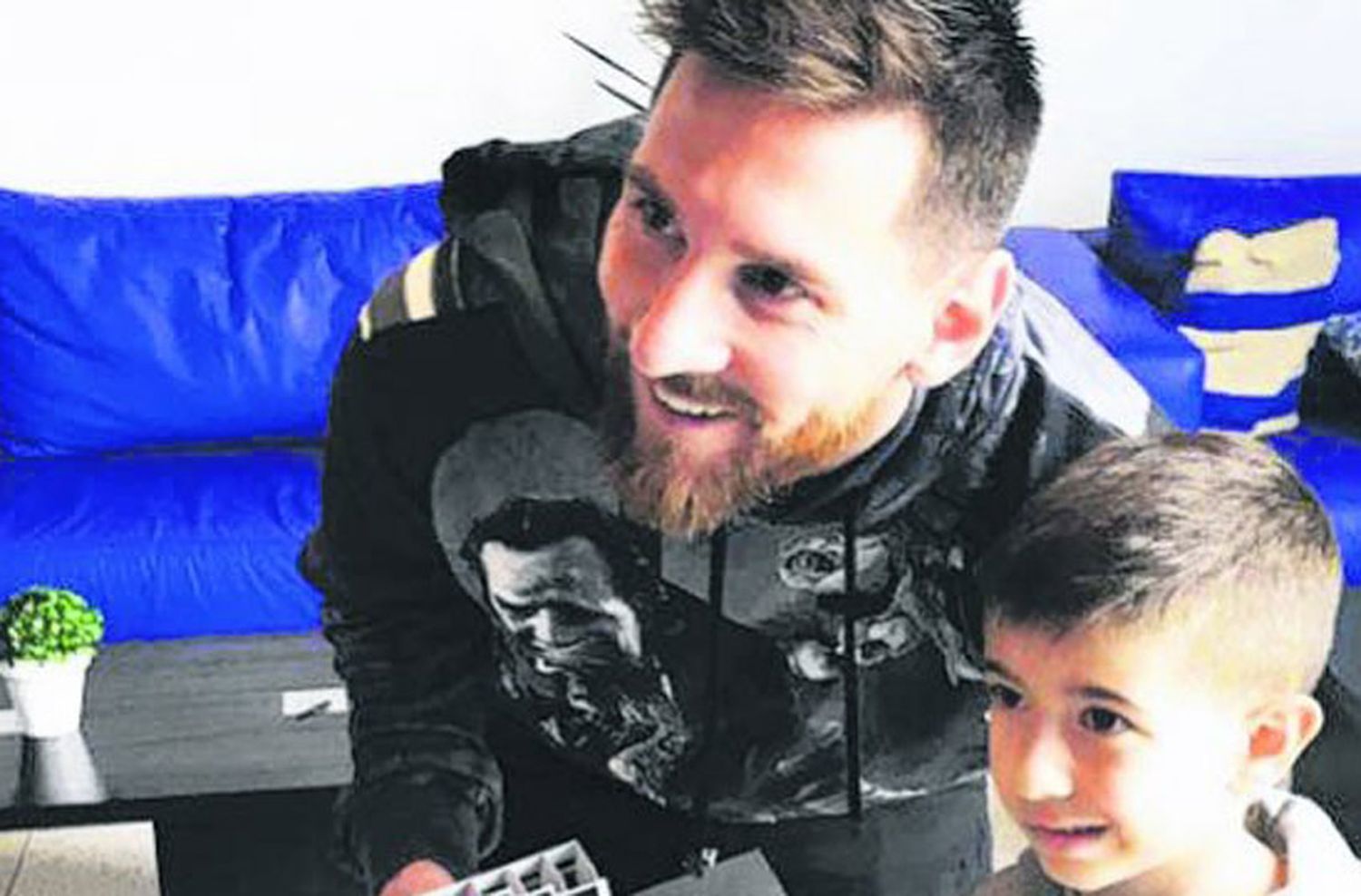 Messi y un regalo «colosal»