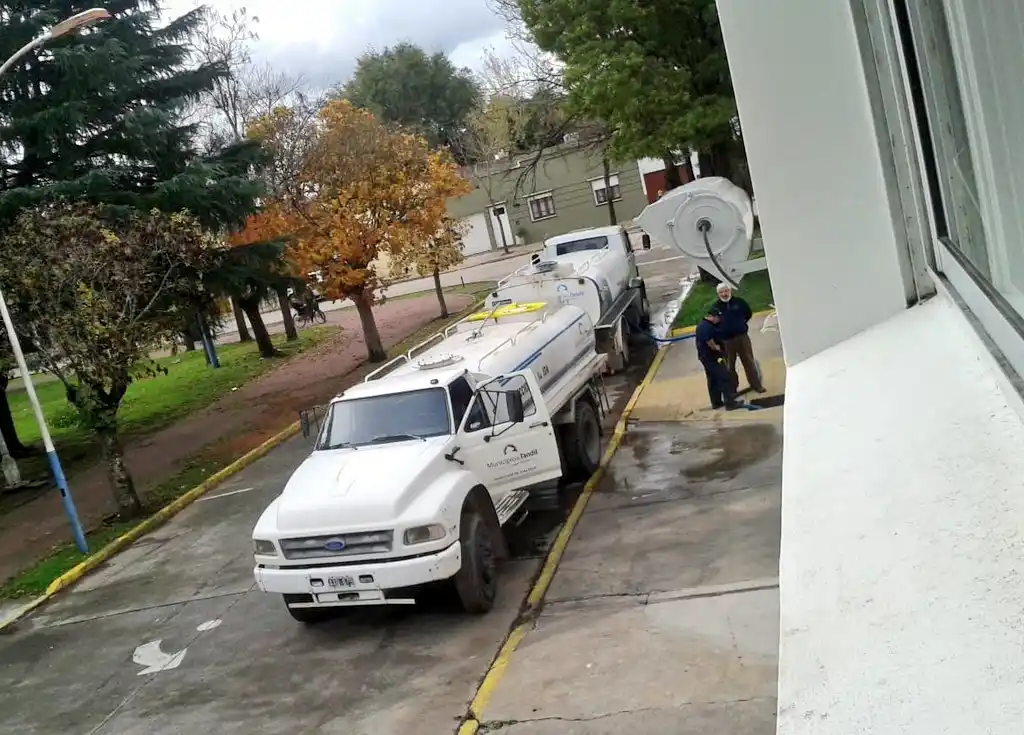 Apagón en Rauch: sin luz ni suministro de agua desde el martes, recibieron ayuda de Tandil