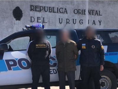 Fue capturado en Entre Ríos un hombre de 90 años pedido por Interpol y extraditado a Uruguay