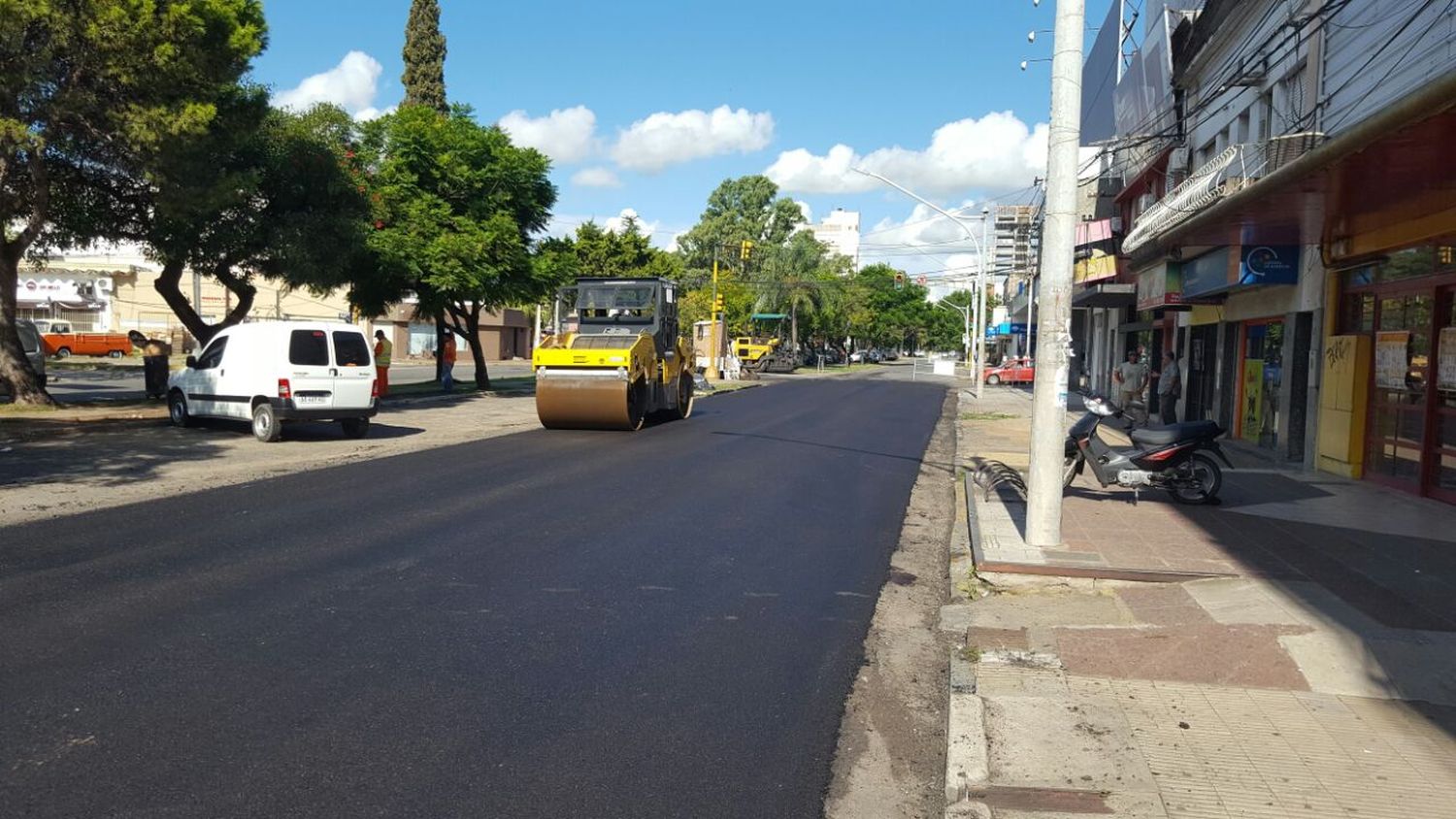 Trabajos de bacheo para este miércoles