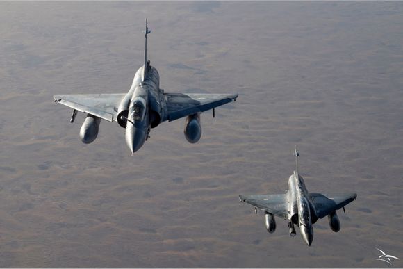 Llega a Ucrania el primer lote de Mirage 2000 con pilotos entrenados en Francia