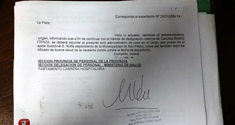 Pichioni: “Potenza renunció porque se lo exigió Provincia”