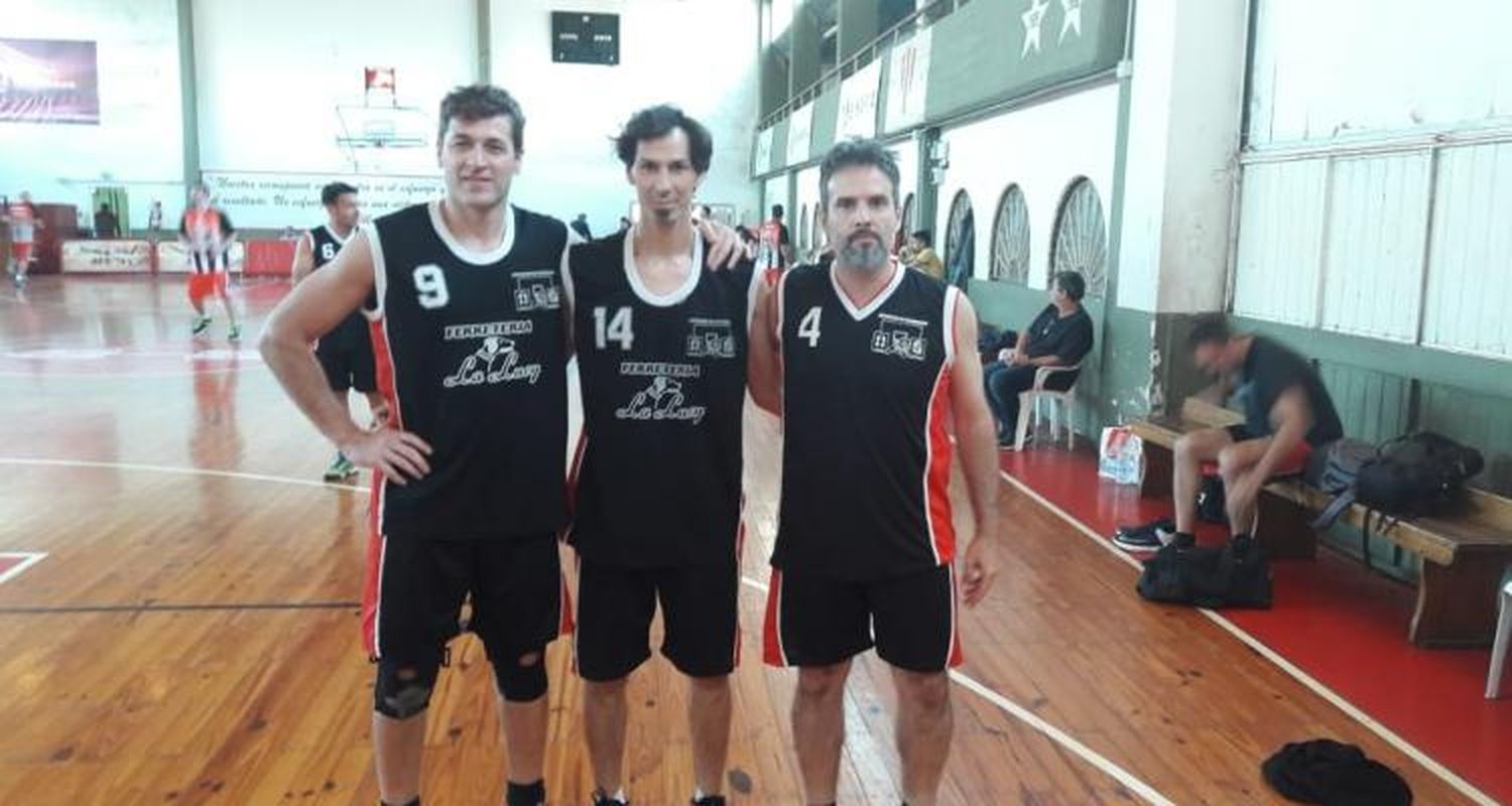 Con tres sampedrinos, Zárate-Campana fue cuarto en el Provincial de +35