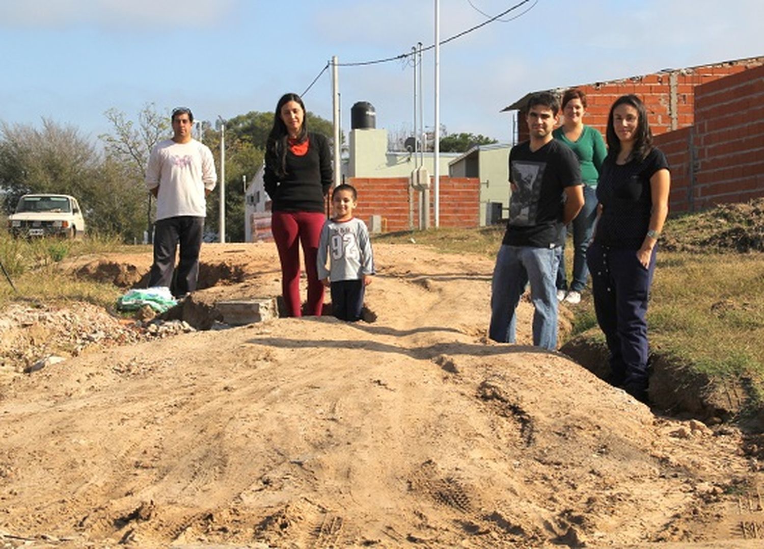 Los vecinos del Barrio Luis Jeannot Sueyro se quedaron sin calle 