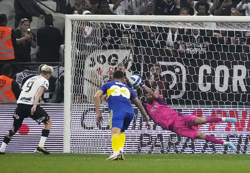 Boca igualó 0 a 0 con Corinthians en Brasil