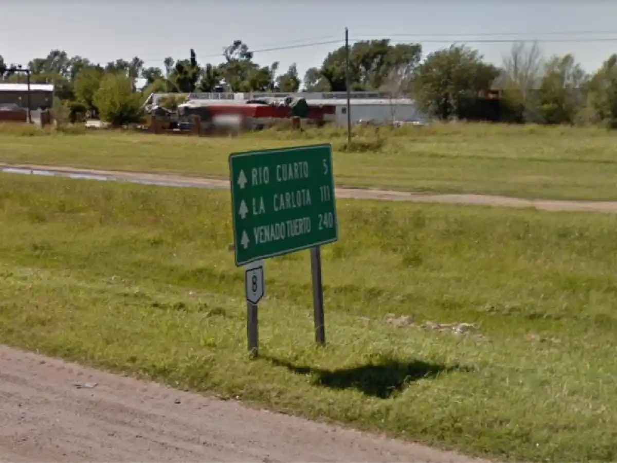 Una mujer murió tras un accidente automovilístico en una ruta de Río Cuarto