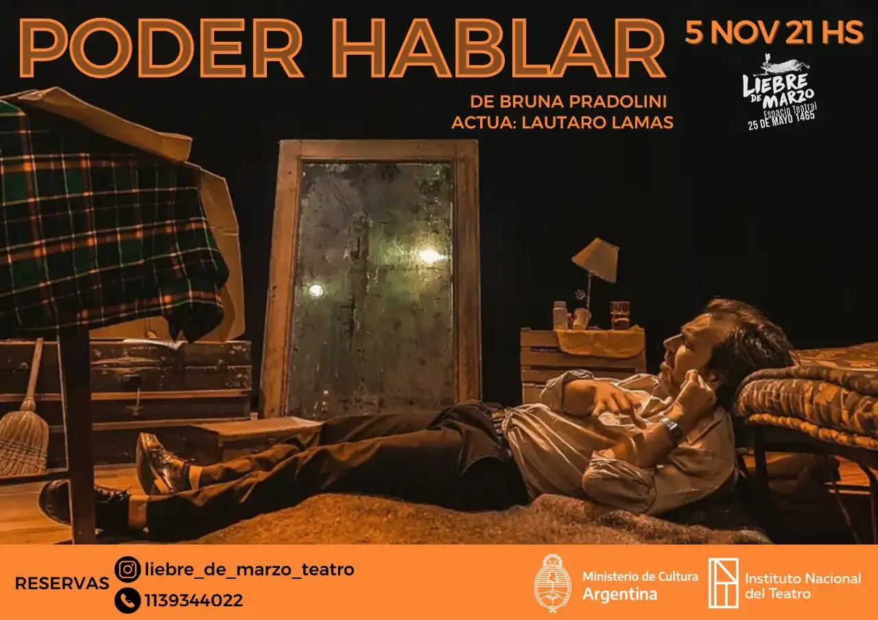 Liebre de Marzo: Hoy se estrena la obra “Poder Hablar”