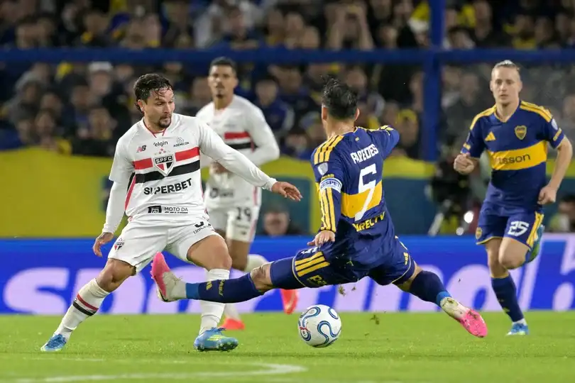 Boca resistió en el Morumbí y avanzó a las semifinales de la Copa Sudamericana