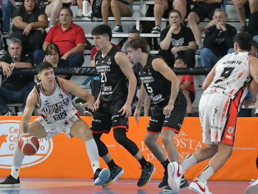 El Tricolor festejó en Pergamino, donde se impuso 81 a 78 por la Liga Argentina.