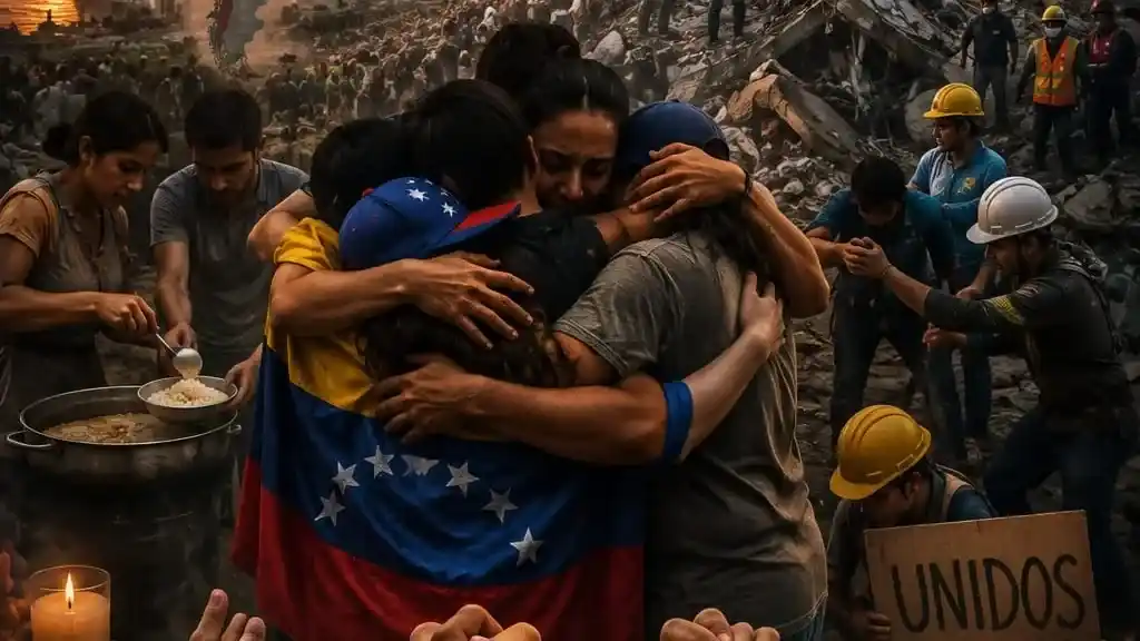 Hermandad bajo los escombros