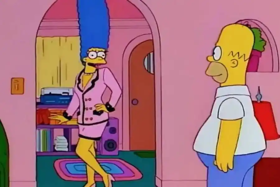 Curiosidades: la trágica historia oculta del vestido Chanel "multiuso" de Marge Simpson