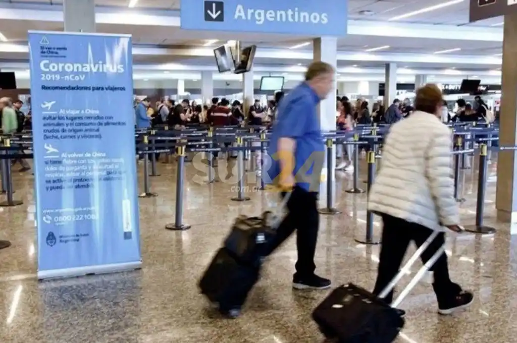 Detuvieron a un pasajero que llegó de Miami y  ocultó que tenía coronavirus