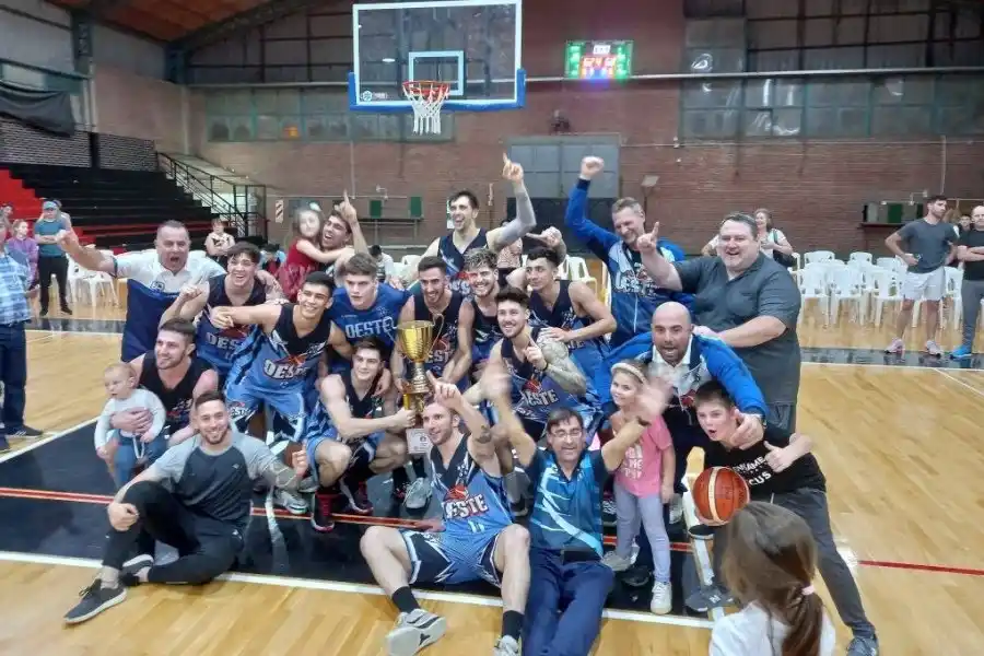 Histórico: el Oeste campeón por primera vez del Interasociativo de Mayores