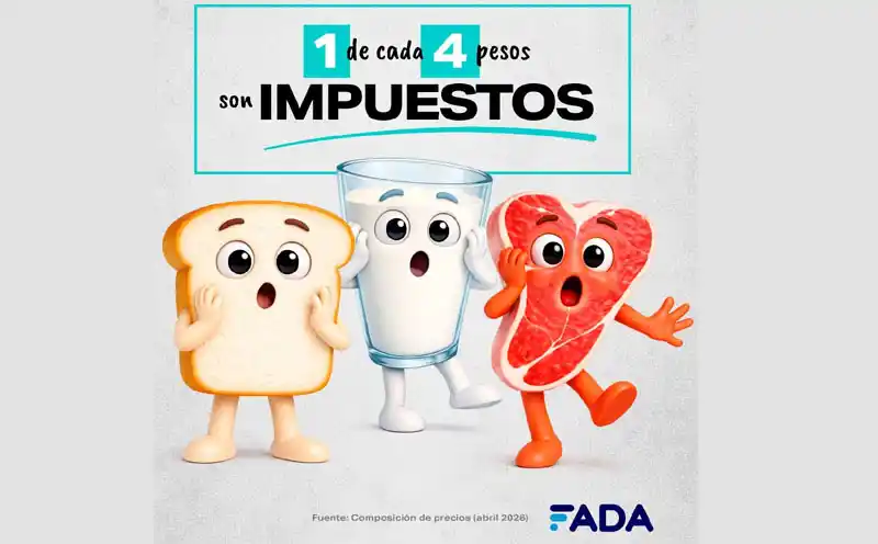 El consumo de carne bajó cinco kilos y el 25% del precio es de impuestos