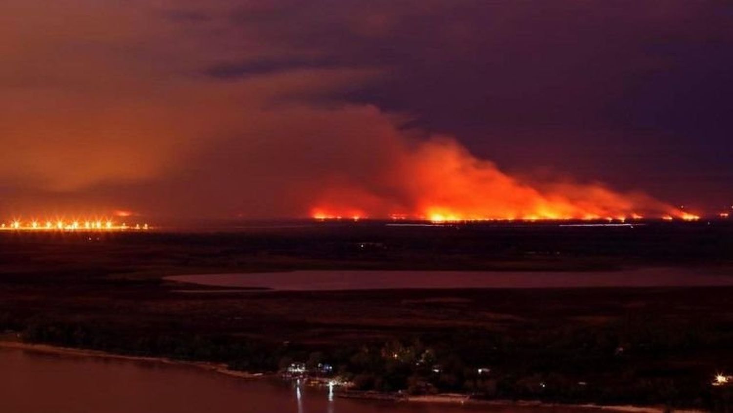 Rosario padeció las quemas en las islas. 