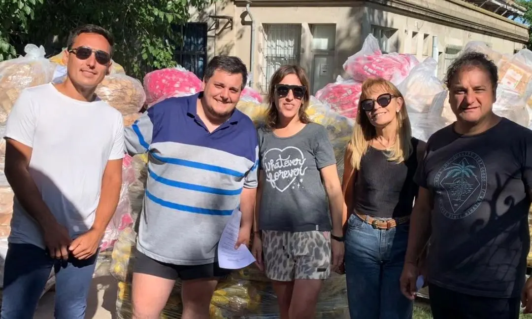 Chaves: donaron alimentos a diferentes instituciones del distrito