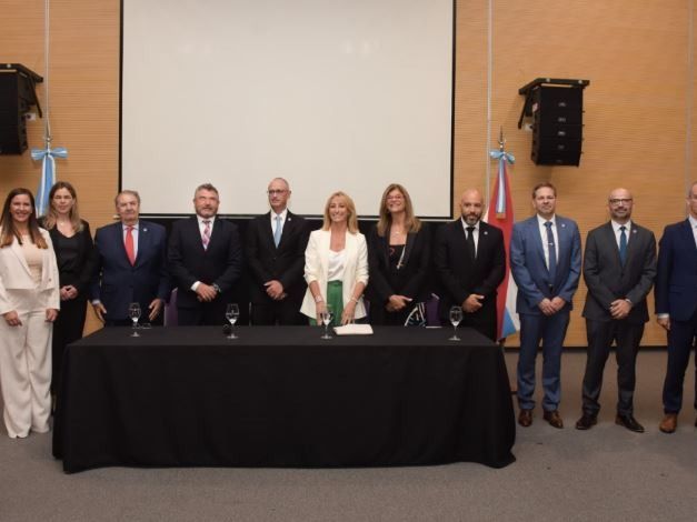 El ministro de Seguridad y Justicia presenció la asunción de nuevos jueces de Garantías en la provincia