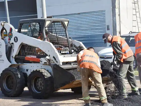 Programa de arreglo y bacheo de calles